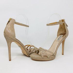 Badgley Mischka Signify Latte Sandals